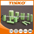 Batterie rechargeable NI-MH (NI-MH 1000MAH de taille D)